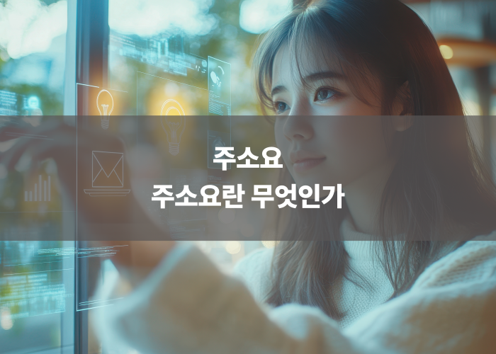 주소요란 무엇인가